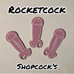 3er SET SHOPCOCKS "Rosa...